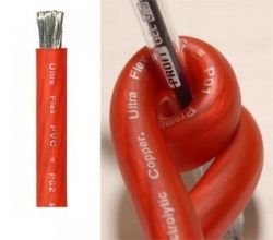 0GA (8.25mm) Cablu   VASTONE  POWER R/B.Pentru amplificator 
